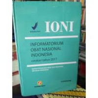 IONI,  Informatorium Obat Nasional Indonesia