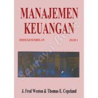 Manajemen Keuangan, Jilid 1