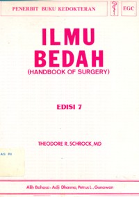 Ilmu Bedah (Handbook of Surgery)