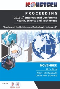 Development Health, Science and Technology in Industry 4.0 (Proceeding 2019 1st International Conference Health, Science and Technology, Surakarta, 16 November 2019)