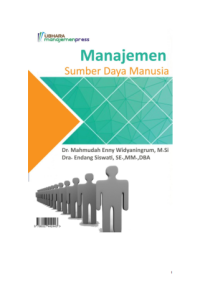 Manajemen Sumber Daya Manusia