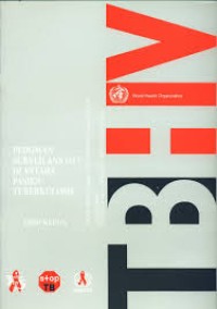 Pedoman Surveilans HIV diantara Pasien Tuberkulosis