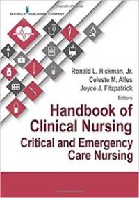 Handbook of Clinical Nursing, Critical and Emergency Care Nursing